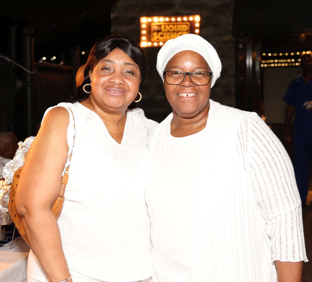 Guests enjoying the science outreach celebration - STEM Center Fundraising event for science education at the Grand Hank STEM Center in Philadelphia.