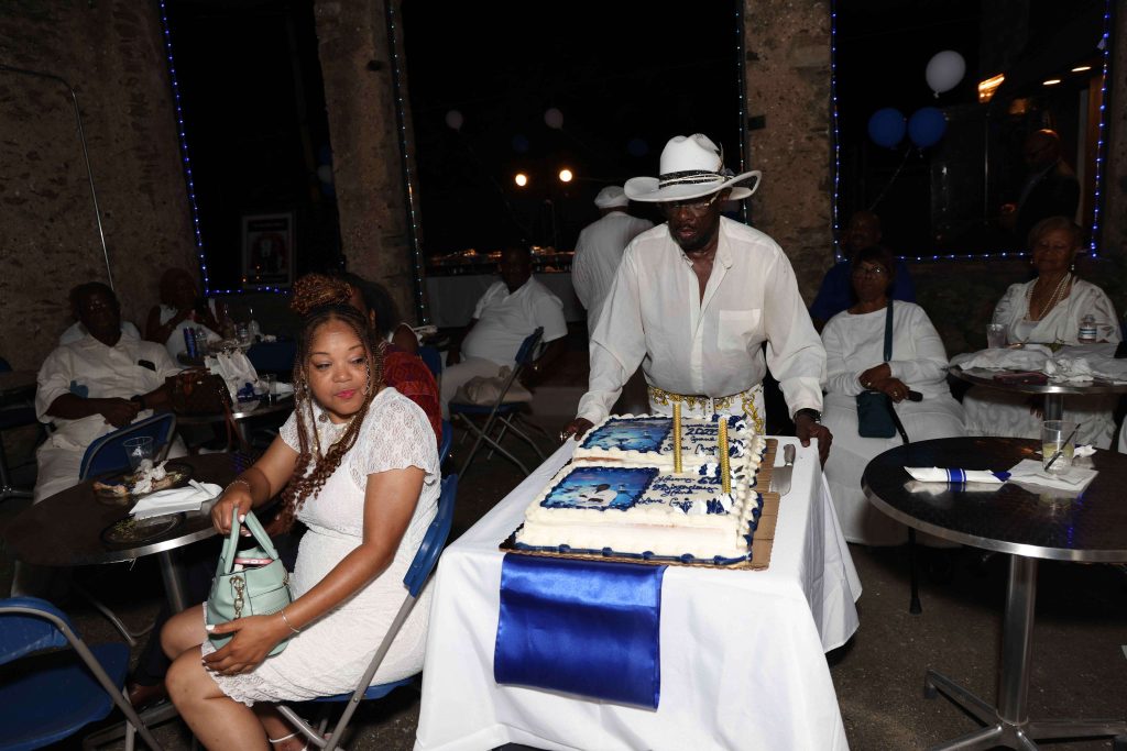 Guests enjoying the science outreach celebration - 60th Birthday Party STEM Center Fundraising event for science education at the Grand Hank STEM Center in Philadelphia.