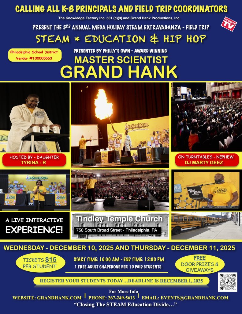 Discover Grand Hank’s science events for K-8 school students. Interactive STEM workshops, and hands-on learning that inspire future scientists.
